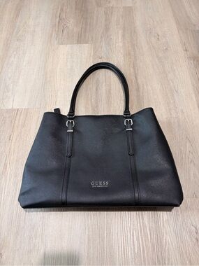 GUESS Black Leather Bag